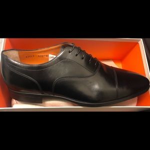 Black Men dress shoes Santoni EAMON-1
